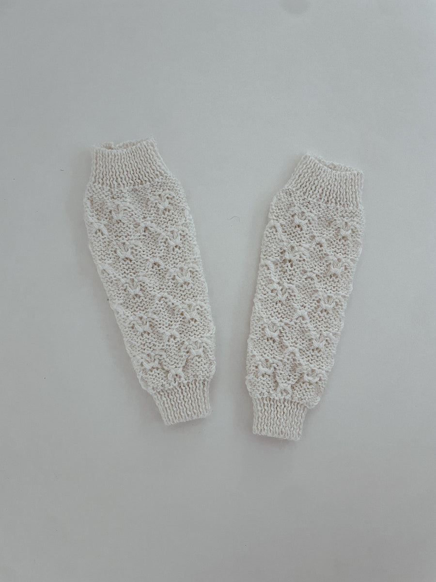 Chloe Leg Warmers - Snow