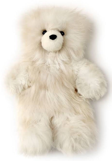 Alpaca Newborn Teddy - Natural White